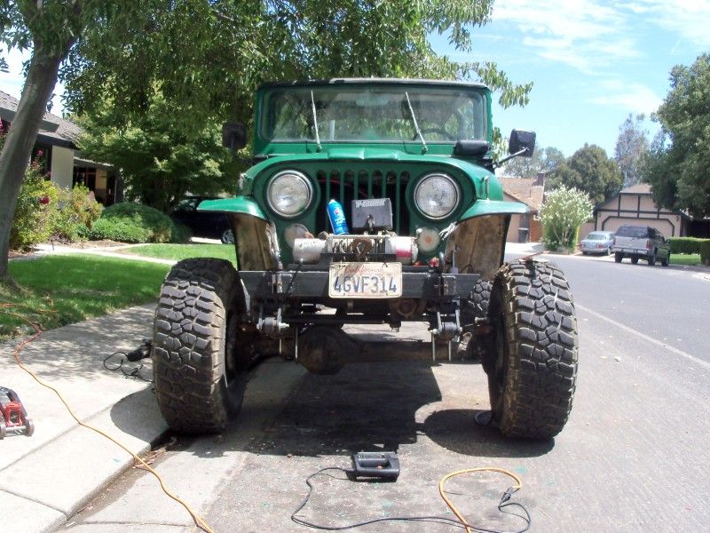 fender cutting '72 cj5 ECJ5